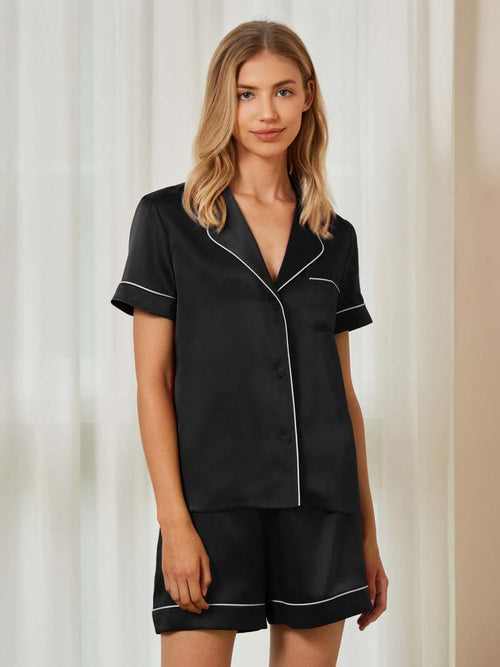 Michelle Silk Short Pajama Set